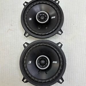 Kicker 43DSC504 DS Series 5-1/4" 2-Way Car Speakers Tested & Working